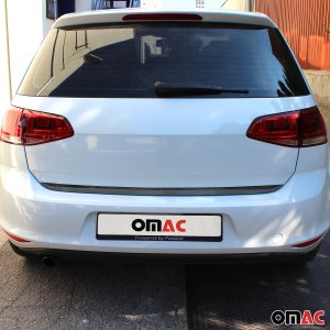 Volkswagen Golf VII Tailgate Trim - Omac - S.Steel - Gloss Dark - 2013